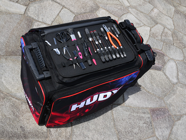 HUDY 1/10 & 1/8 On Road Carrying Bag + Tool Bag – Exclusive Edition